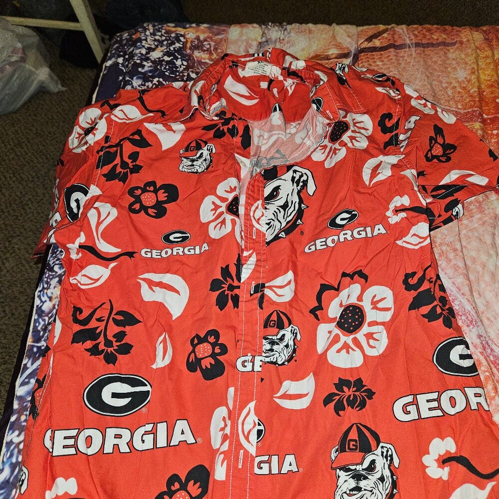 Mens xl georgia button up
